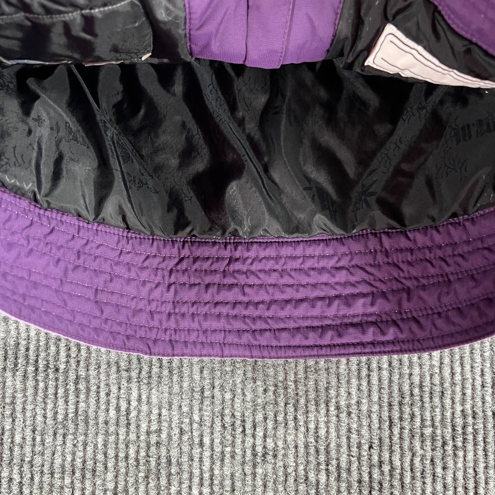 Columbia Jacket Girls Youth 14-16 Purple Long Sleeve Full Zip Hooded School - Picture 9 of 14
